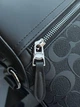 Сумка Coach мужские поясная черная - изображение 4