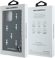 Панель Karl Lagerfeld Saffiano Crystals w/ Chain для Apple iPhone 16 Pro Max Black (3666339357757) - зображення 4