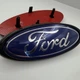 Эмблема, значек с лого FORD Форд 147 mm 57 mm Transit, Torneo, Fiesta, Focus, Ka, Kuga, Mondeo, S-Max, Galaxy синяя с черным - изображение 3