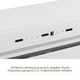 Витяжка WEILOR LUMINA WBG 65 WHITE - зображення 5