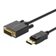 Kabel Orico XD‑DTD DisplayPort to DVI 4K 3 m (6936761873161) - obraz 1