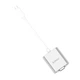 Адаптер Orico PTAV USB-C to VGA + 3.5 мм Jack 0.15 м Silver (6936761838993) - зображення 3