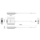 Адаптер Orico PTAV USB-C to VGA + 3.5 мм Jack 0.15 м Silver (6936761838993) - зображення 4