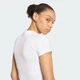 Женская футболка ESSENTIALS BABY adidas KQ6730 (S) белый (4069991440260) - изображение 5