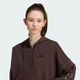 Женская толстовка Seasonal Essentials Animal Print 3-Stripes Full-Zip adidas KV9299 (L) коричневый (4069993189945) - изображение 4