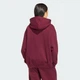 Женское худи ESSENTIALS OVERSIZED FLEECE adidas KT2274 (S) Бордовый (4069991390381) - изображение 2