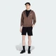 Чоловіча толстовка TREFOIL ESSENTIALS SPACER FULLZIP adidas KX9118 (M) коричневий (4069996796324) - зображення 3