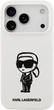 Etui Karl Lagerfeld Silicone Karl Sketch & Logo MagSafe do Apple iPhone 17 Pro White (3666339498597) - obraz 3