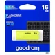 USB флеш накопичувач Goodram 16GB UME2 Yellow USB 2.0 (UME2-0160Y0R11) - зображення 3