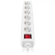 Мережевий фільтр живлення REAL-EL RS-6 Protect M 5m, white (EL122300035) - зображення 4