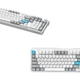 Клавиатура GamePro Asgard Drakkar Keychron Super Red Switch Wireless/Bluetooth/USB UA White (MK305WH) - изображение 4