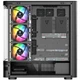 Корпус Modecom VOLCANO AQ200 ARGB MIDI FRONT LCD, 4x120mm fans BLACK без БЖ ATX (MC-A-AQ200-4FA-B) - зображення 5