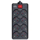 Сетевой фильтр питания REAL-EL REAL-EL RS-8 PROTECT, 3m, black (EL122300022) - изображение 1
