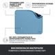 Коврик для мышки Logitech Mouse Pad Studio Series Blue (956-000051) - изображение 4