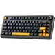 Клавіатура Aula F75 Gasket Greywood V3 switch Hot-Swap PBT Wireless/Bluetooth/USB Black (6948391208626) - зображення 2