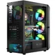 Корпус LogicConcept PORTOS MESH+GLASS ARGB fans 4x120mm BLACK без БЖ ATX (AT-PORTOS-10-0000000-0002) - зображення 10