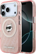 Etui plecki Karl Lagerfeld IML Choupette Head Logo MagSafe do Apple iPhone 17 Pro Max Pink (3666339499402) - obraz 1
