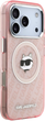 Etui plecki Karl Lagerfeld IML Choupette Head Logo MagSafe do Apple iPhone 17 Pro Max Pink (3666339499402) - obraz 4