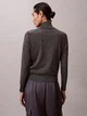 Гольф-водолазка теплая женская Calvin Klein 44E363G-2E9(Coal) S Темно-серая (199155421461) - изображение 2