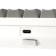 Клавіатура Epomaker Shadow-X 70 Mulan Switch Hot-Swap LCD Screen RGB Wireless/Bluetooth/USB UA White (SHX-W-M) - зображення 4