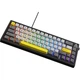Клавиатура Ajazz AK650 Moon Yellow Switch USB UA Black/Grey/Yellow (AK650-MY-GWY) - изображение 2