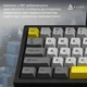 Клавиатура Ajazz AK650 Moon Yellow Switch USB UA Black/Grey/Yellow (AK650-MY-GWY) - изображение 10