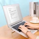 Підставка до ноутбука Ugreen LP230 Foldable Desktop Laptop Stand Silver (80348) - зображення 7