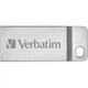 USB флеш накопитель Verbatim 64GB Metal Executive Silver USB 2.0 (98750) - изображение 1