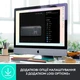 Комплект Logitech MX Keys for Business UA Graphite + Desk Mat Studio Series Mid Grey (MX920-010933) - изображение 8