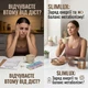 Кава для схуднення Quick Slim Slimlux Coffee з колагеном та інуліном 150 г 30 саше х 5 г - зображення 2