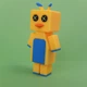 Фігурка Шика Shika із гри Super Bear Adventure 3D друк Пластик 90 мм - зображення 4