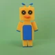 Фігурка Шика Shika із гри Super Bear Adventure 3D друк Пластик 90 мм - зображення 6