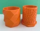 Бокс Головоломка сейф для грошей Великий 3D друк пластик Помаранчевий - зображення 1