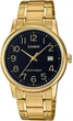 Мужские часы Casio MTP-V002G-1B черные 30 м - изображение 1