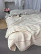 Покрывало ZEINTEX Eco Linen молочное 200х230 см - изображение 3