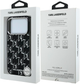 Etui Karl Lagerfeld IML KL Monogram MagSafe do Apple iPhone 17 Pro Black (3666339505813) - obraz 8