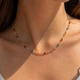 Цепочка Анна Ясеницька "Сolorful Joy", золотистый, 36+7 см - изображение 2