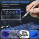 Паяльный комплекс WEP 948D-IV / 5 в 1 / фен + паяльник C245 + термопинцет + оловоотсос + пинцет / 1410 Вт - изображение 6