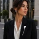 Брошь BROCHE Растения Гинкго Билоба из стали серебристая BRSF115514 - изображение 4