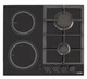 Комбинированная варочная поверхность ventolux hg622 d11 cs (bk) - изображение 1