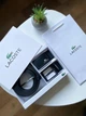 Чоловічий шкіряний ремень Lacoste з двома пряжками + пакування у подарунок - зображення 5