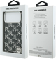 Etui Karl Lagerfeld IML KL Monogram MagSafe do Apple iPhone 17 Pro Max Black (3666339505820) - obraz 8