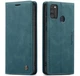 Чехол-книжка CaseMe из нубука для Samsung Galaxy M30s/M21 Бирюзовый - изображение 7