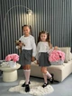 Юбка девочкам 003р1346 серый 116 - изображение 1