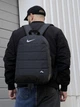 Функциональный городской рюкзак Матрац темный меланж Nike с белым логотипом надежный аксессуар для повседневного использования - изображение 7