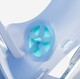 Повнолицьова Дитяча Маска Subea Easybreath Freetalk XS (від 4 до 10 років) для Плавання, Пірнання, Снорклінгу Чиній - зображення 4