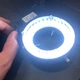 Подсветка для микроскопа WR63HW / регулировка яркости / 64 мм / 56 диодов Black - изображение 6