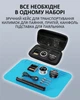 Паяльный набор портативный паяльник / жала 3 шт./ коврик / припой / флюс / USB 5В / 8 Вт / в пенале - изображение 9