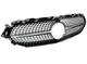 Передняя решётка Diamond Silver для Base Mercedes E-сlass W213 2016-2023 гг - изображение 4