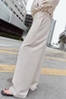 Прямі штани з акцентованими швами Zara 8372/026 XL Бежеві (08372026712XL) - изображение 3